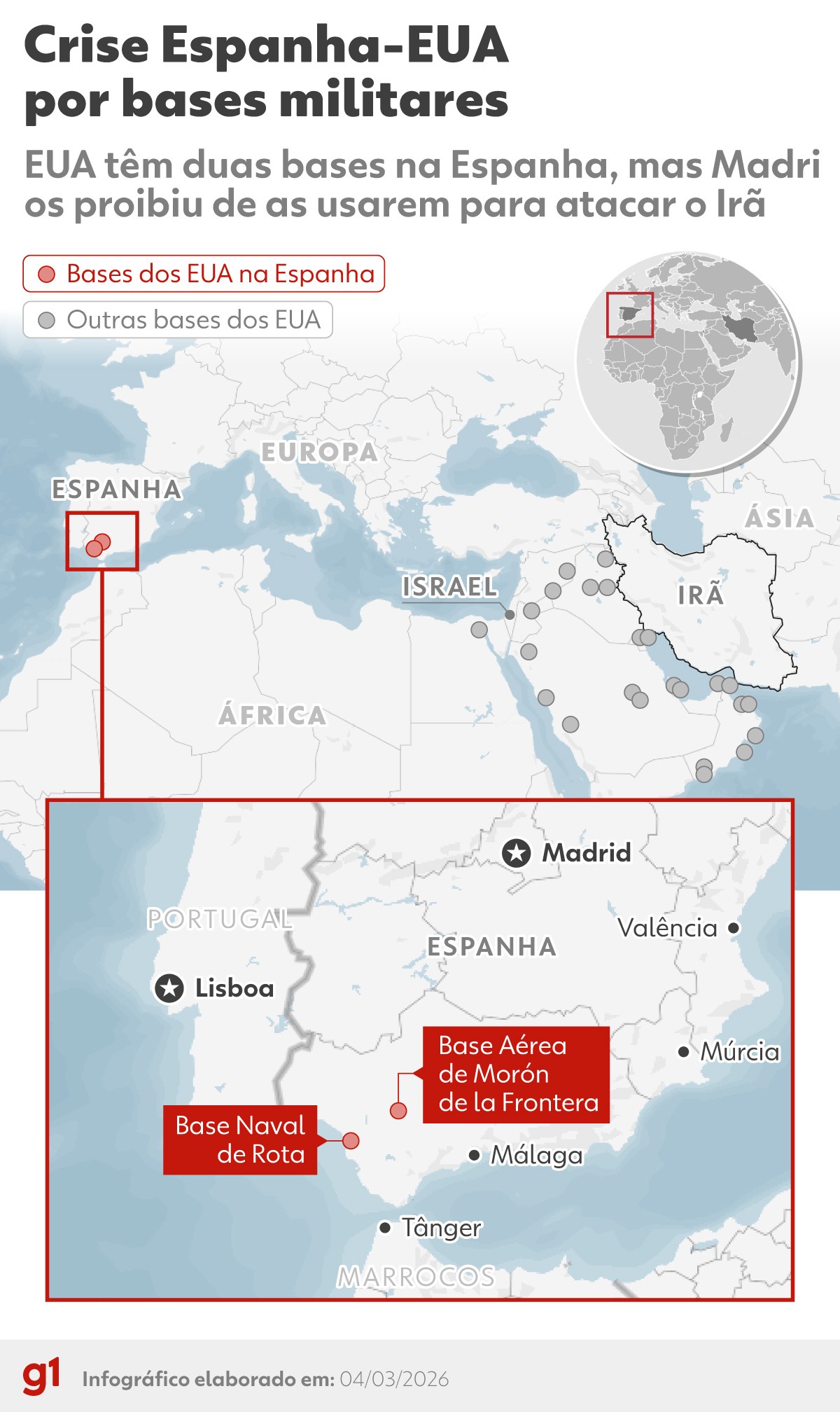 INFOGRÁFICOS: mapa mostra troca de ataques e marcos da primeira semana de guerra no Irã