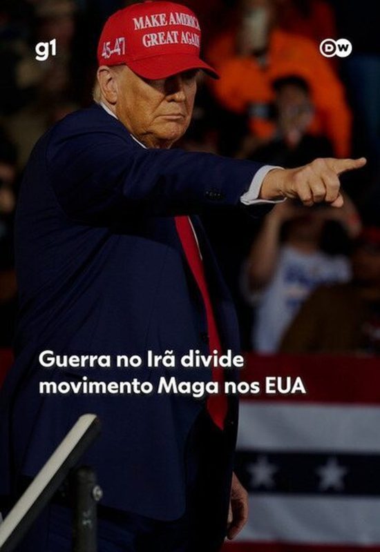 Guerra no Irã divide movimento MAGA nos EUA