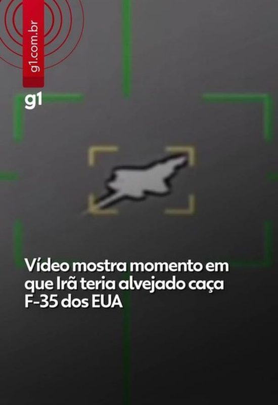 VÍDEO: Irã diz ter alvejado caça F-35 dos EUA; aeronave fez pouso de emergência, segundo imprensa internacional