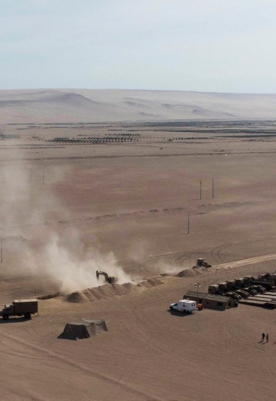 Chile inicia construção de muro na fronteira com Peru; veja primeiras fotos