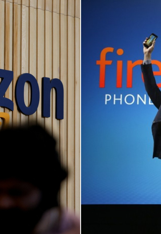 Amazon planeja primeiro celular mais de 10 anos após tentativa frustrada com Fire Phone