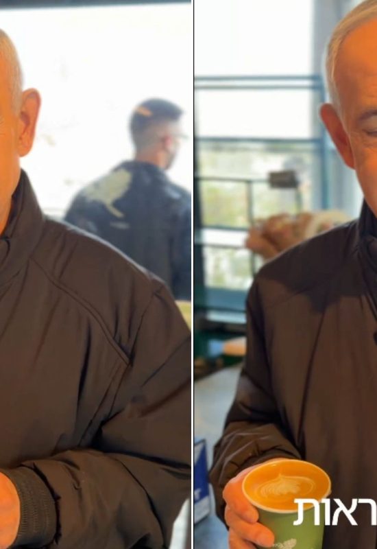 É #FAKE que vídeo de Benjamin Netanyahu em cafeteria foi criado com inteligência artificial